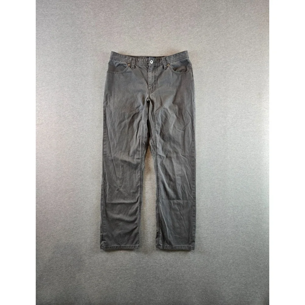 The North Face 4 Pocket Canvas Jeans Mens 32 X 30 Gray Outdoor Hiking Gorpcore